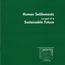 Human Settlements as part of a Sustainable Future
