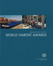 Presentación del Premio Mundial del Hábitat en Nairobi