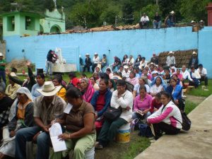 Project decision-making takes place in the Nahuatl language