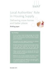 Local Authorities' Role in Housing Supply
