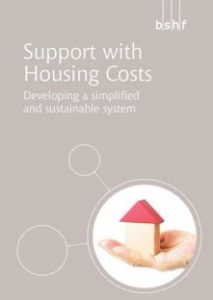 Support with Housing Costs: Developing a simplified and sustainable system