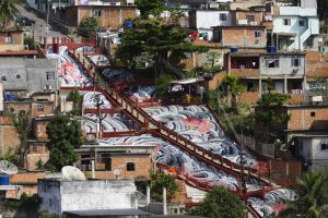 Vila Cruzeiro: a public stairway