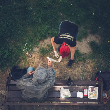 Communities come together across Europe to support homeless people through COVID-19