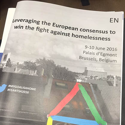 European End Street Homelessness Campaign at FEANTSA 2016