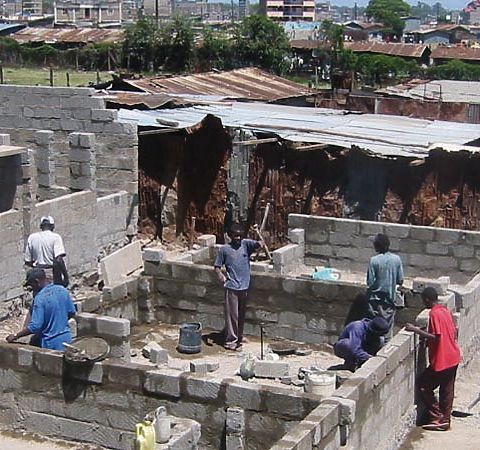 Technical Team Planning for Self-Help Housing in the Kambi Moto Community
