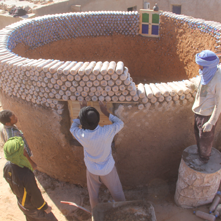 Plastic bottle homes transform life for refugees – World Habitat Awards Finalist 2018